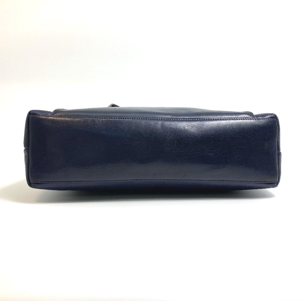CHANEL Shoulder Bag lambskin Navy CC COCO Mark Coco ball Women