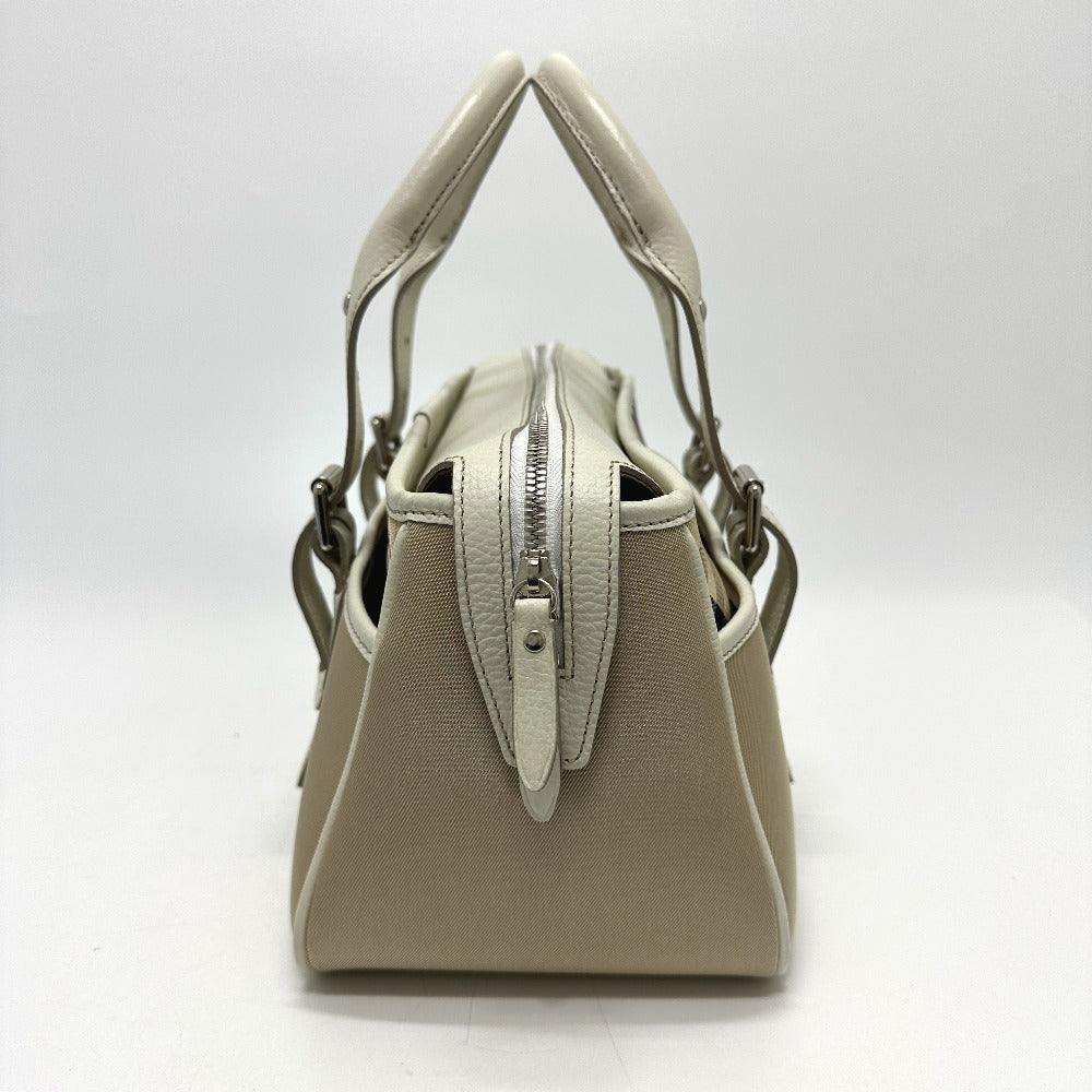 BURBERRY Handbag Nylon beige check Mini Boston Duffel bag Women