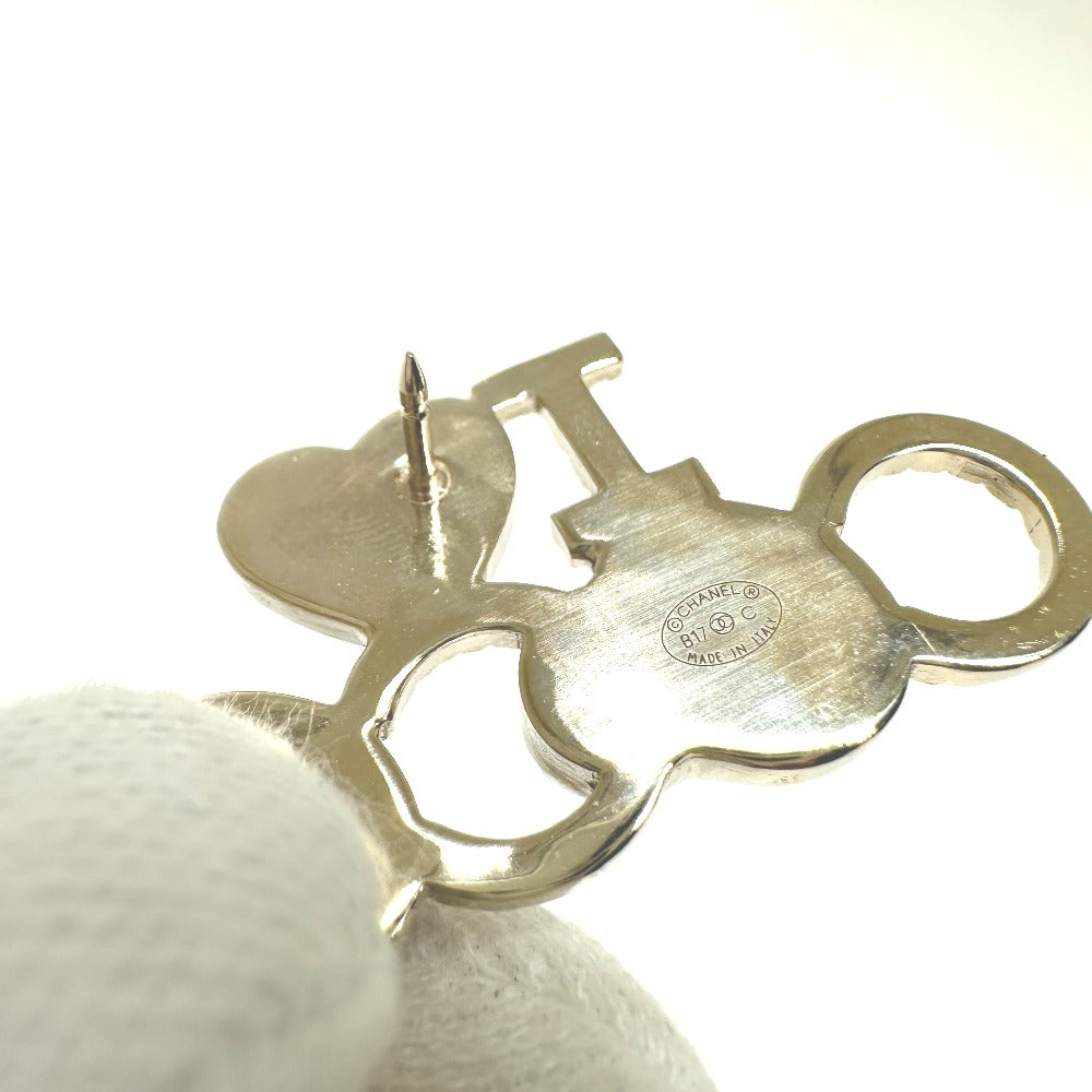 CHANEL Brooch Metal, Faux Pearl gold I COCO logo I love coco heart Women