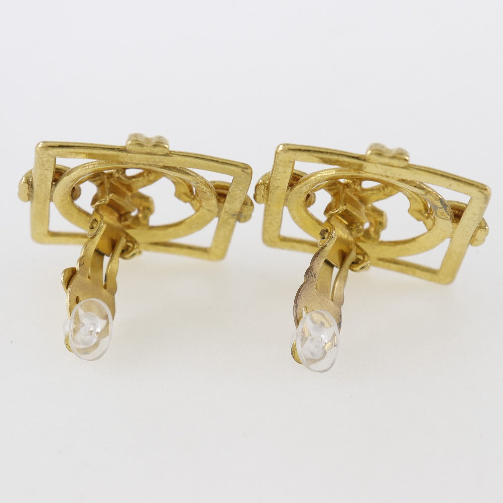 CHANEL Earring Plated Gold gold Women