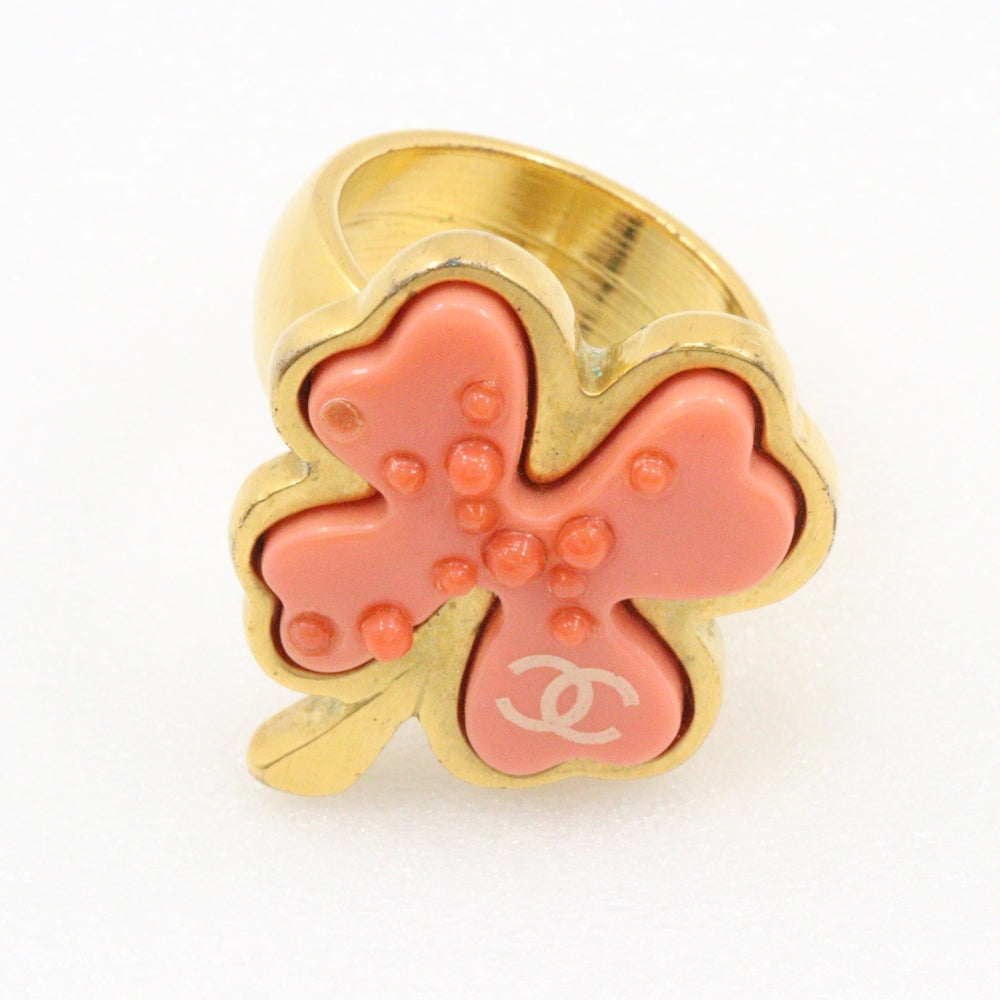 CHANEL Ring Plated Gold gold Women