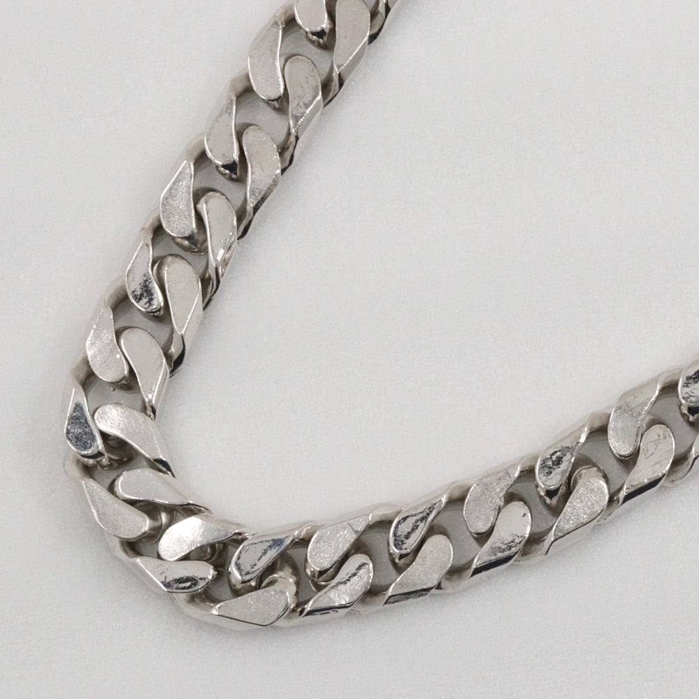 Christian Dior Necklace Metal, Rhinestone Silver vintage Earing set Women