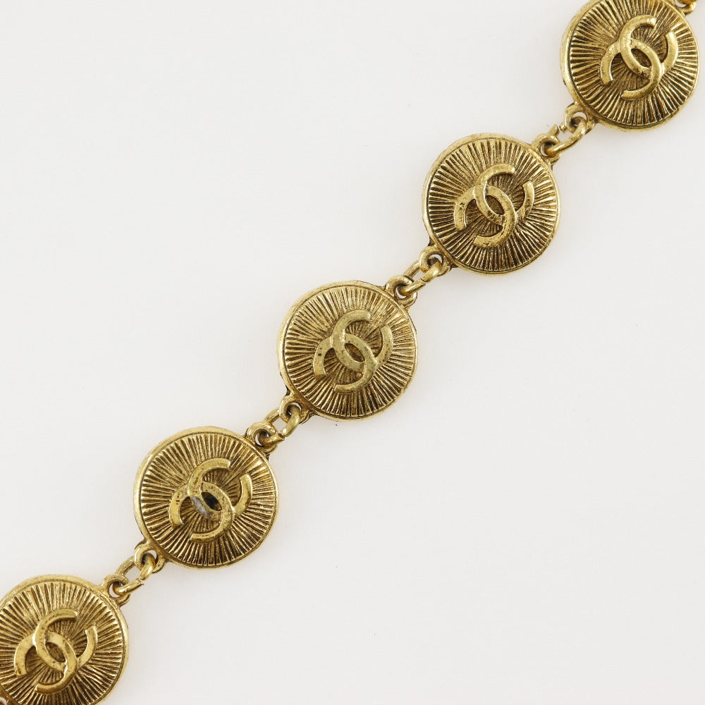CHANEL bracelet Plated Gold gold vintage 31 RUE CAMBON COCO Mark Women