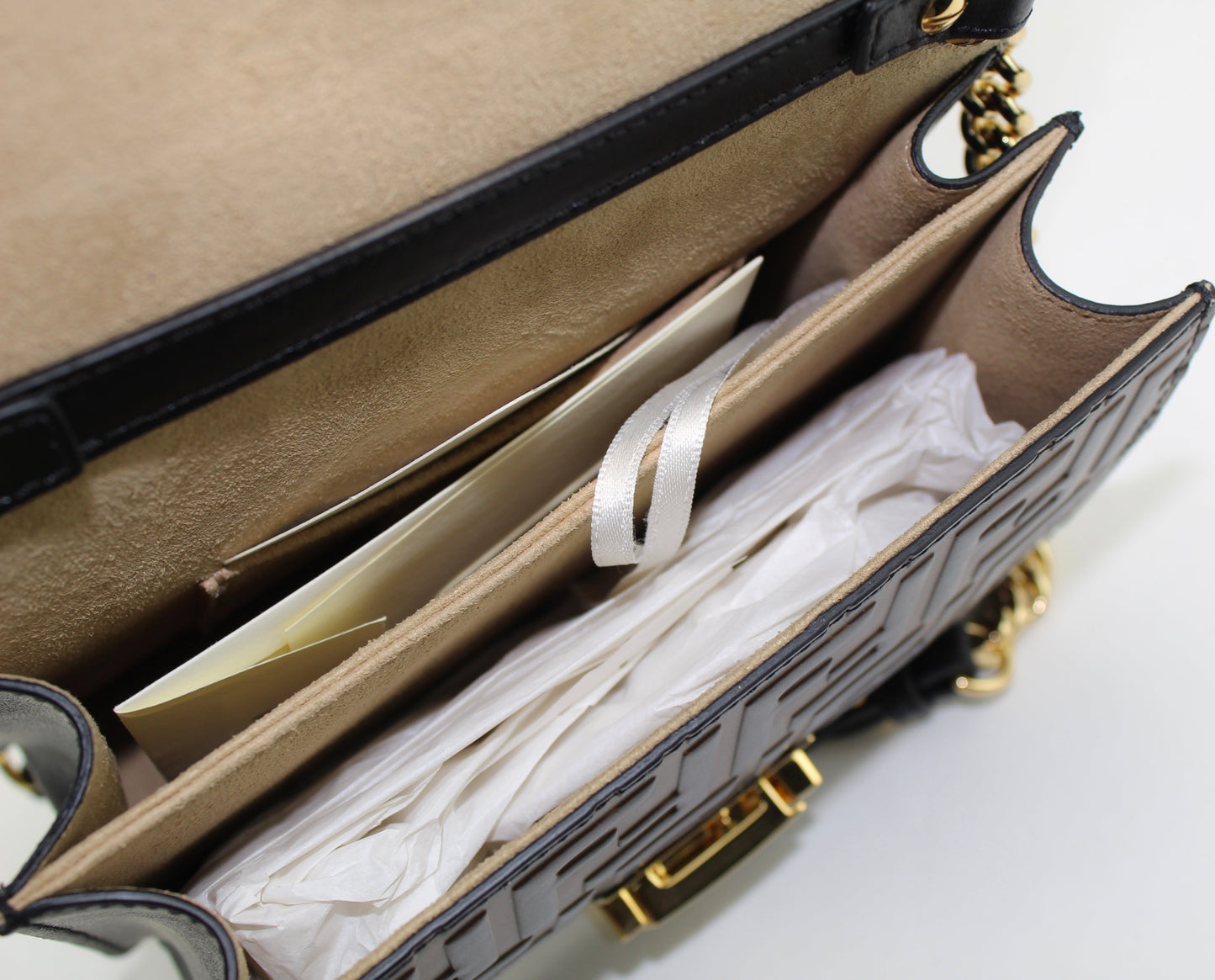 FENDI KAN I SMALL BROWN BAG