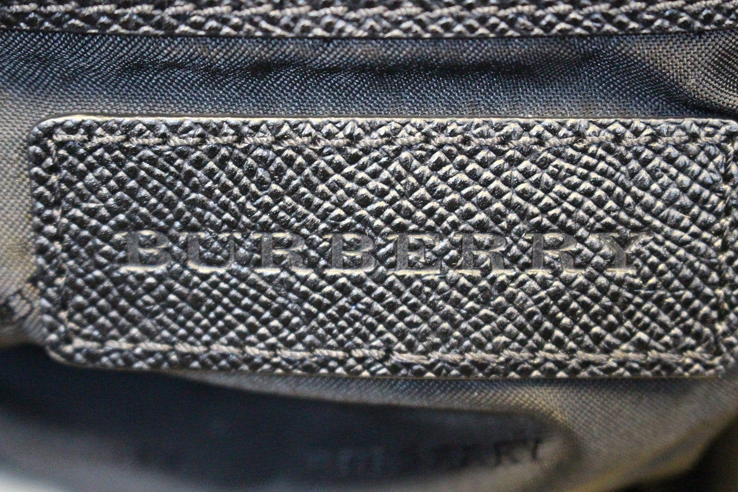 BURBERRY Graceford Tonal Check Diaper Shoulder Bag