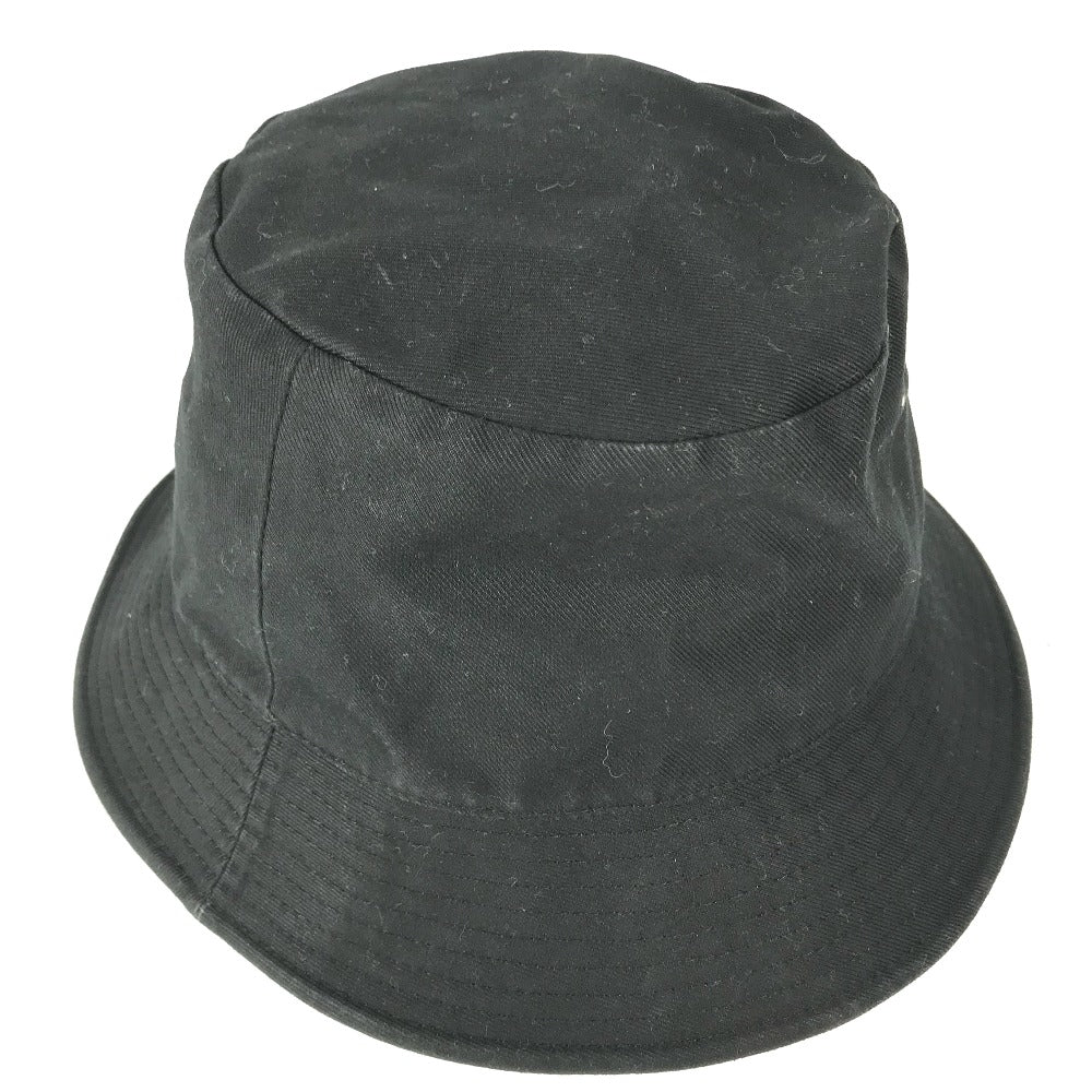 CELINE hat AU5B968P cotton black Hat Hat Bucket Hat Bob Hat logo mens L