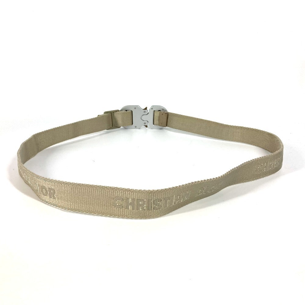 Dior belt canvas beige ALYX collaboration ALYX logo roller belt gacha belt mens