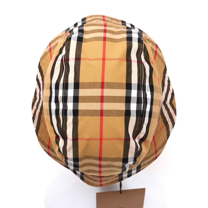 BURBERRY hat 8015836 cotton multicolor Nova Check mens(Unisex) S