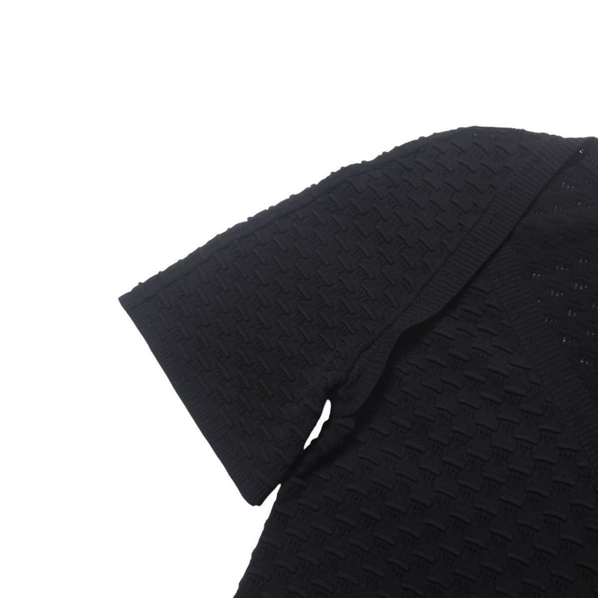 CHANEL one piece P50836 knit black Women 42