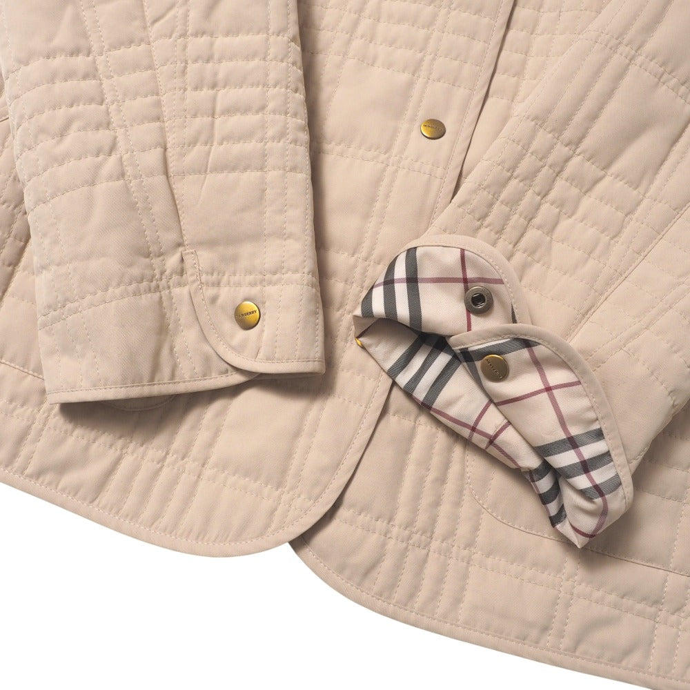 BURBERRY Jacket FD225-352-40 100% polyester beige Women 9