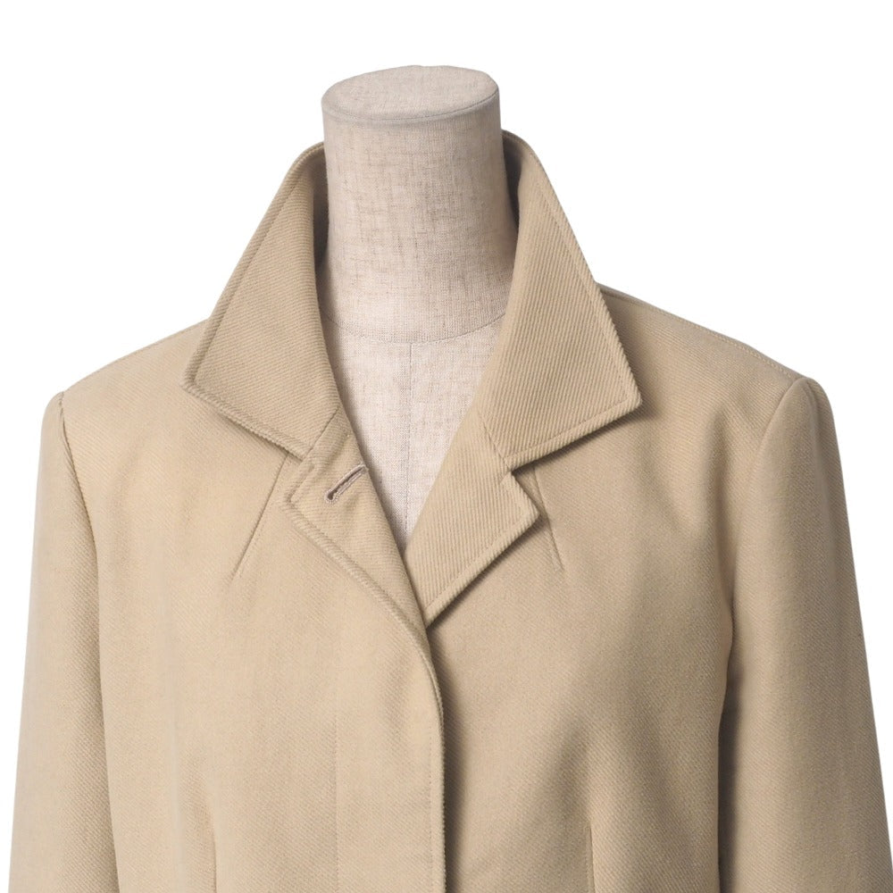 BURBERRY suit FC048-720-42/FX086-720-42 cotton beige Jacket 42/Skirt 38
