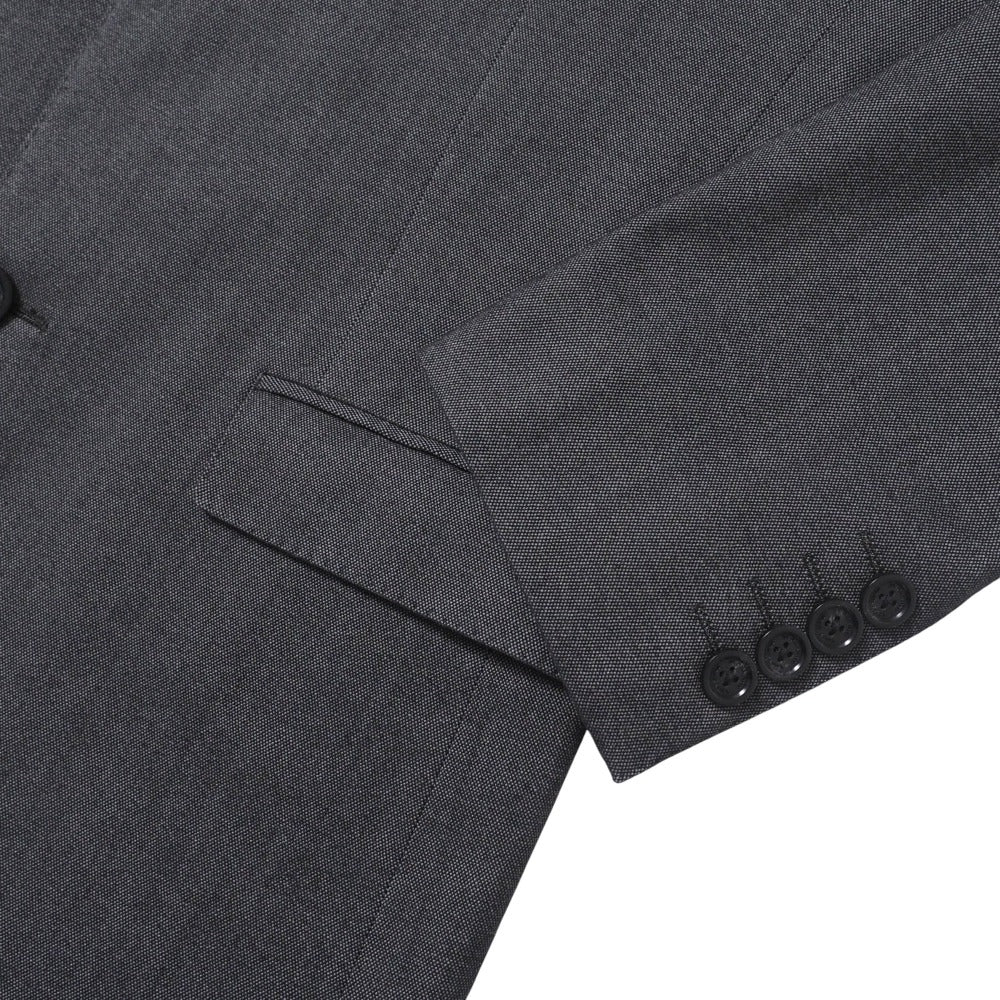 BURBERRY BLACK LABEL tailored jacket BME04-110-06 wool Dark gray mens M