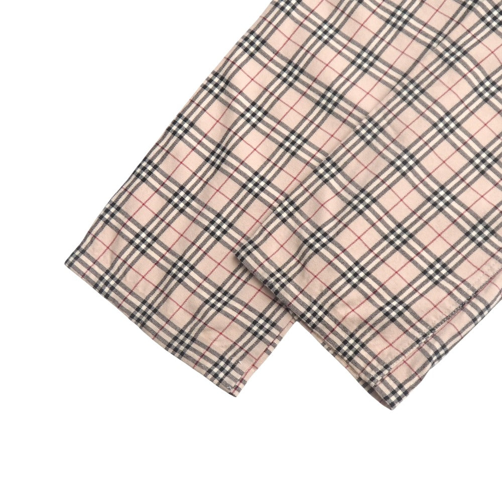 BURBERRY BLUE LABEL Pants wool Beige black red FQF46-594-43 Women 34