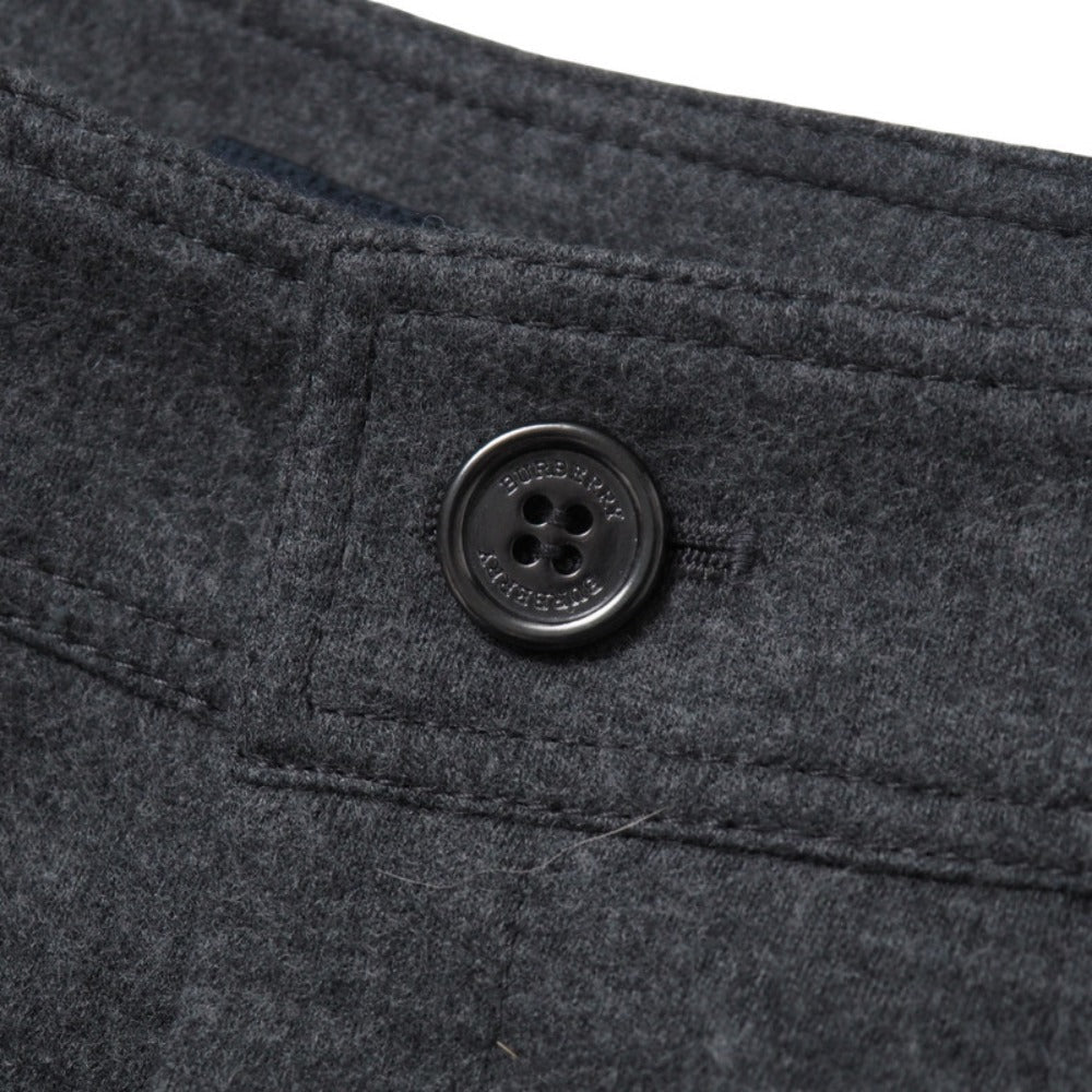 BURBERRY Shorts wool gray B1R13-453-08 Women 38