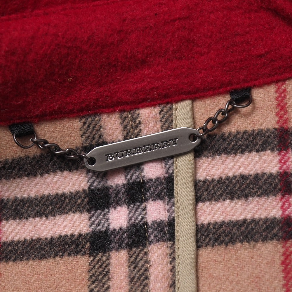 BURBERRY trench coat 90% wool, 10% cashmere Red FF713-335-18 42