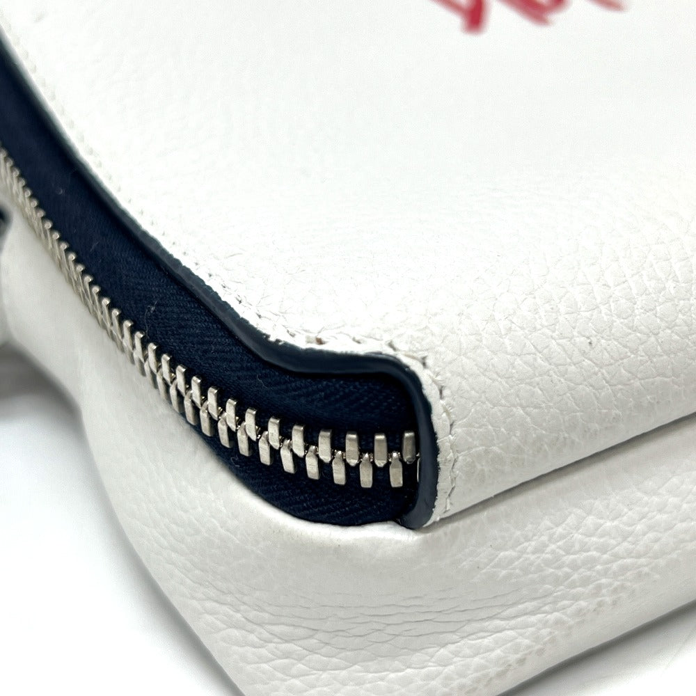 Dior Shoulder Bag leather white Dior x Stüssy collaboration