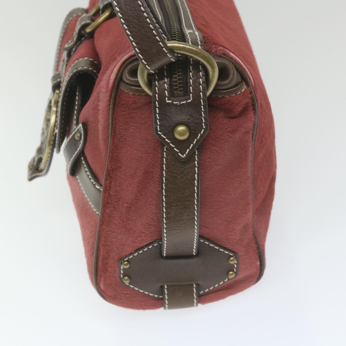 Luxury CELINE Shoulder Bag Harako leather Red ar10857B
