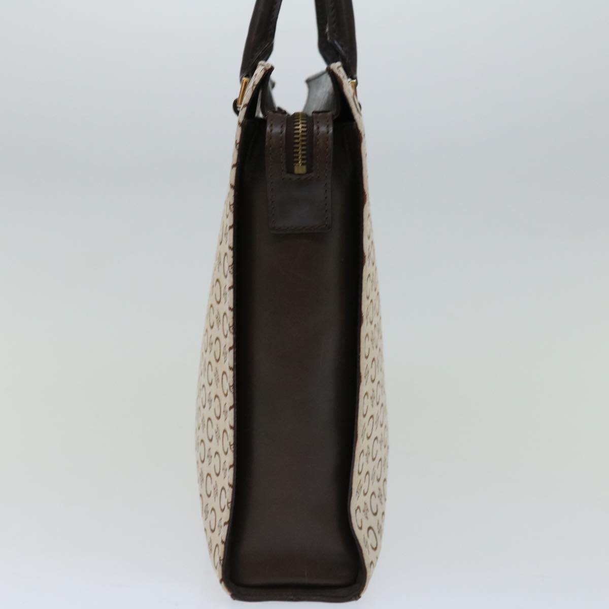 Luxury CELINE C Macadam Canvas Hand Bag Whe 12205