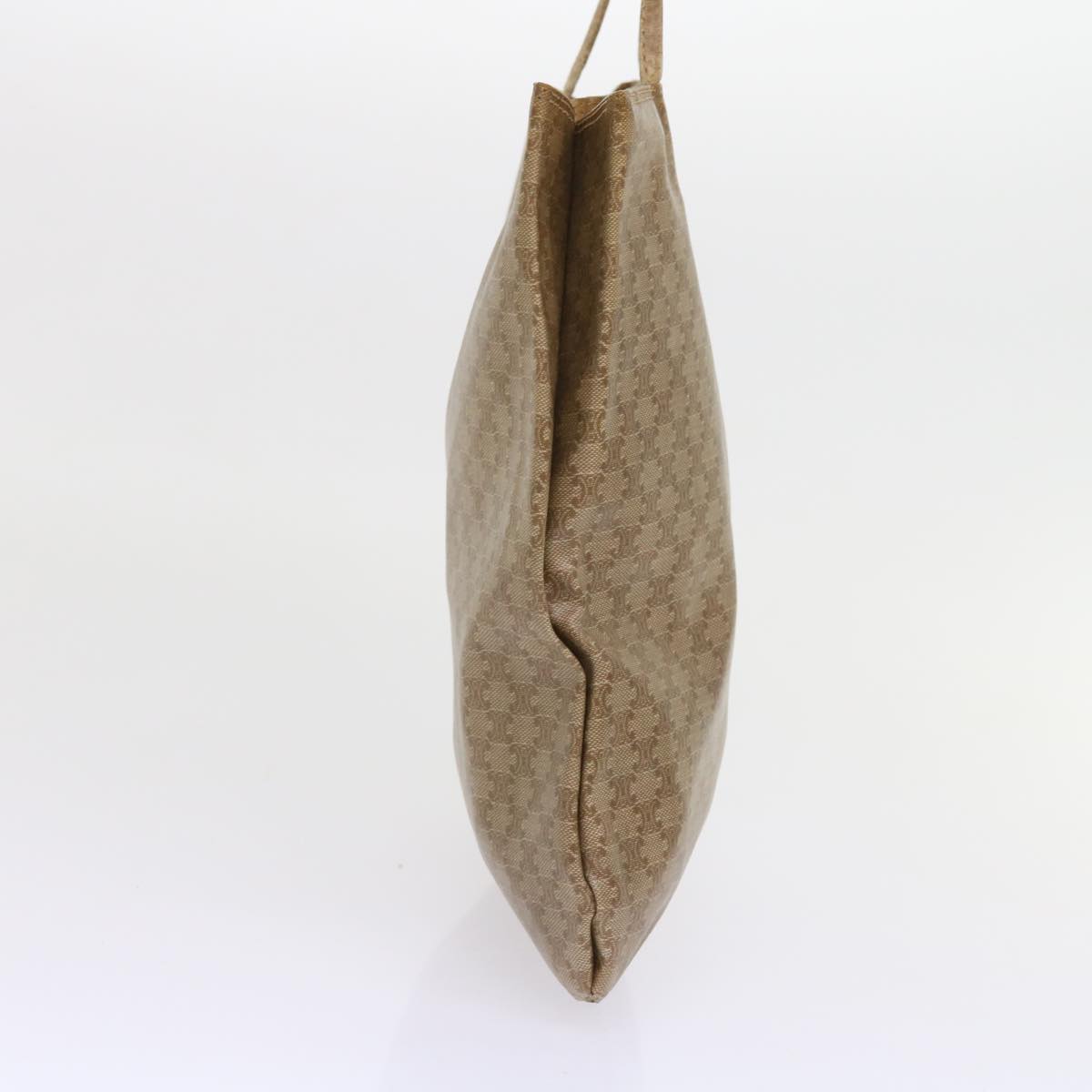 Luxury CELINE Macadam Canvas Pouch Wallet 6Set Brown Beige 9199