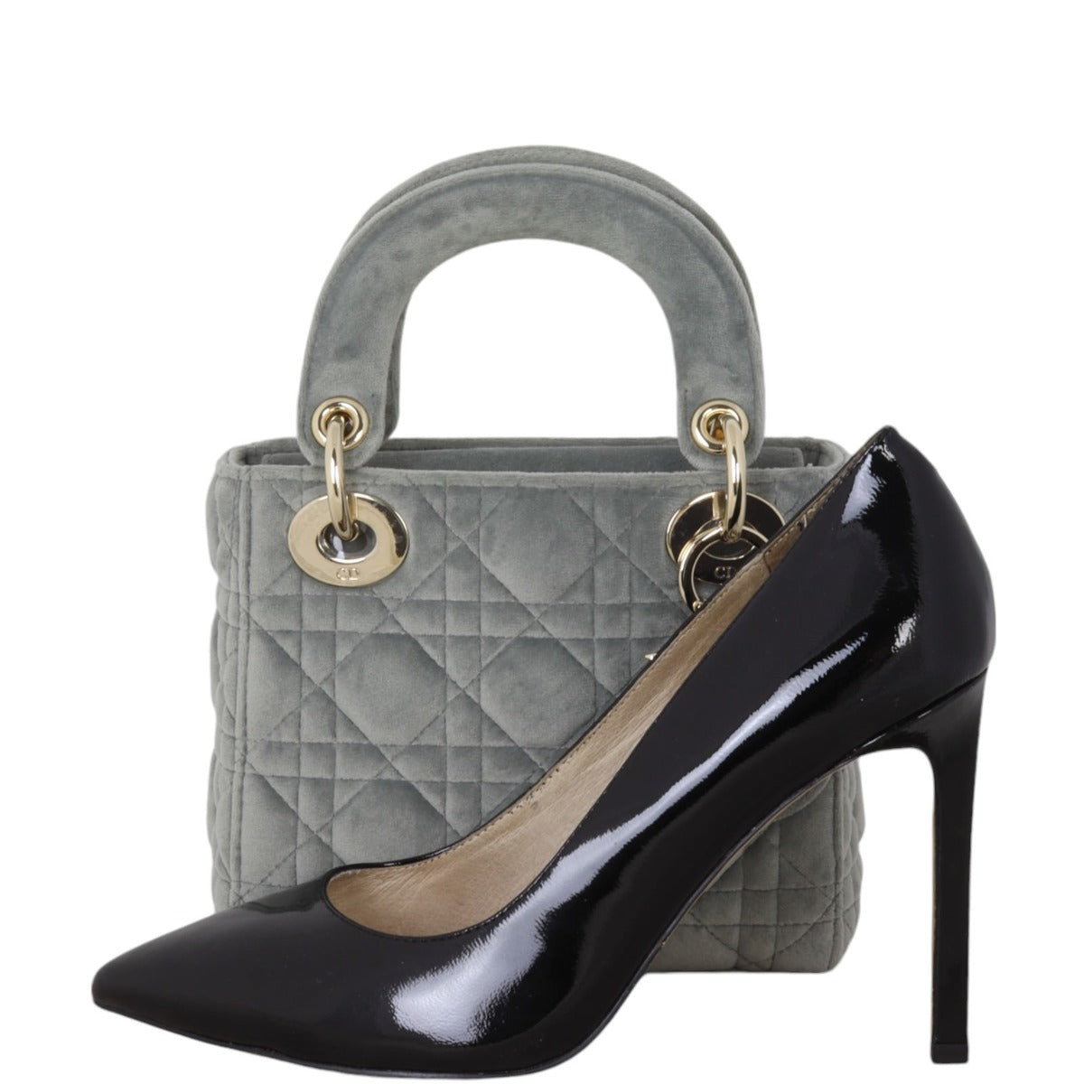 Dior Lady Dior Mini Velvet