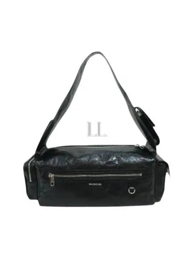 Luxury Balenciaga Trending 2025 Superbusy Small Sling Bag Black