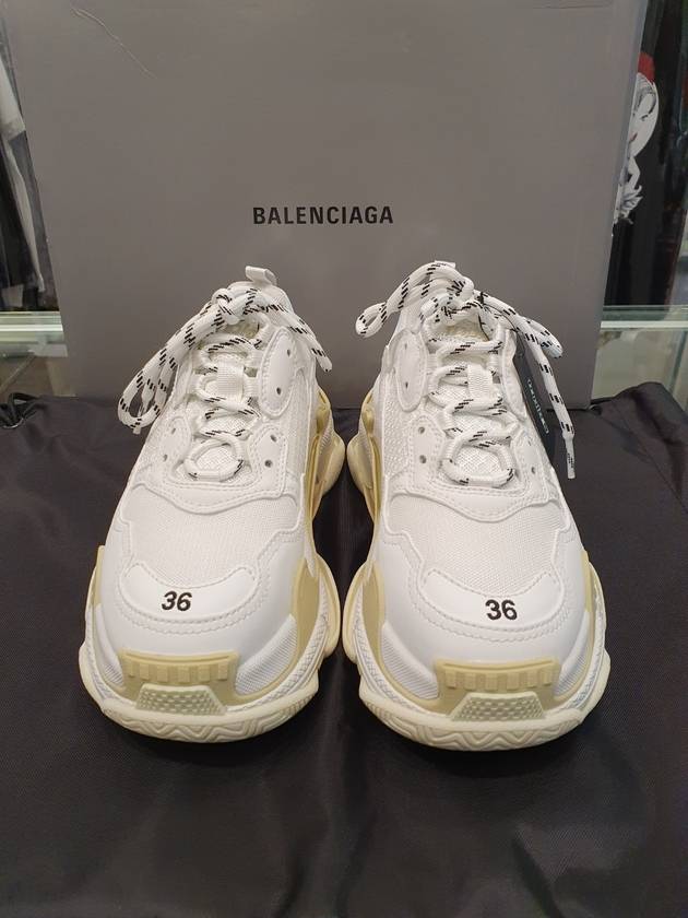 Luxury Balenciaga Trending 2025 Triple S Low-Top Sneakers White