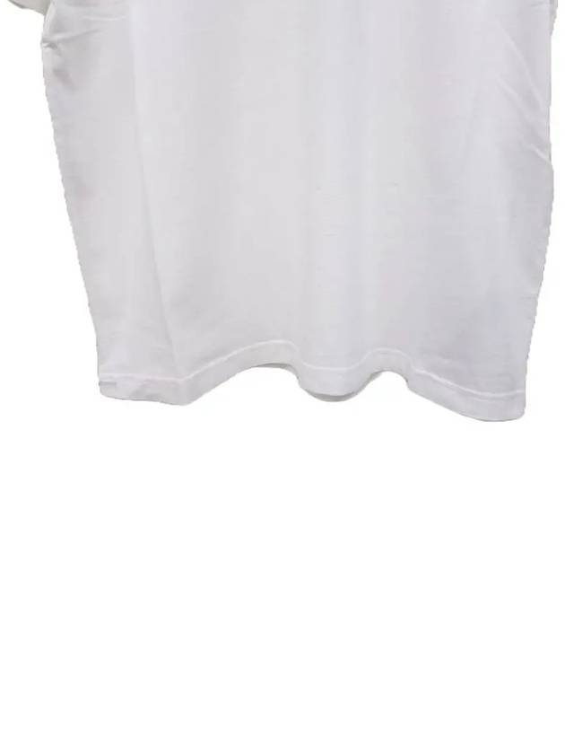 Luxury Balenciaga Trending 2025 Back Logo Short Sleeve T-Shirt White