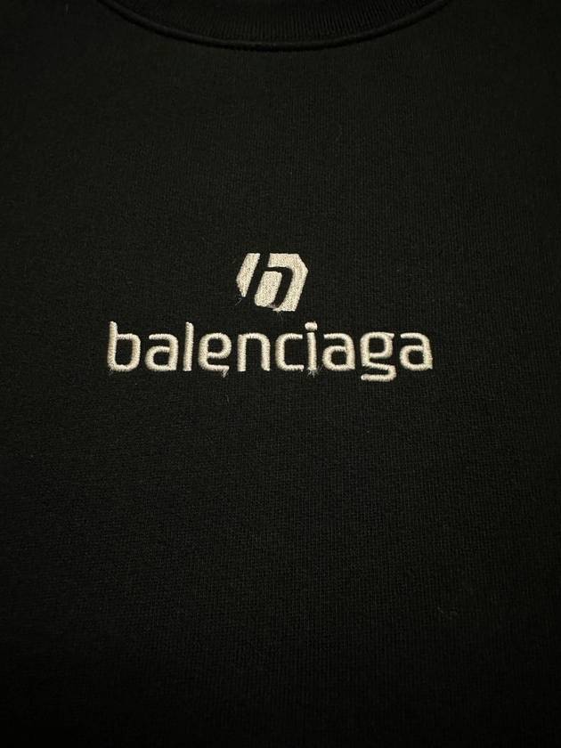 Luxury Balenciaga Trending 2025 embroidered logo sweatshirt 77