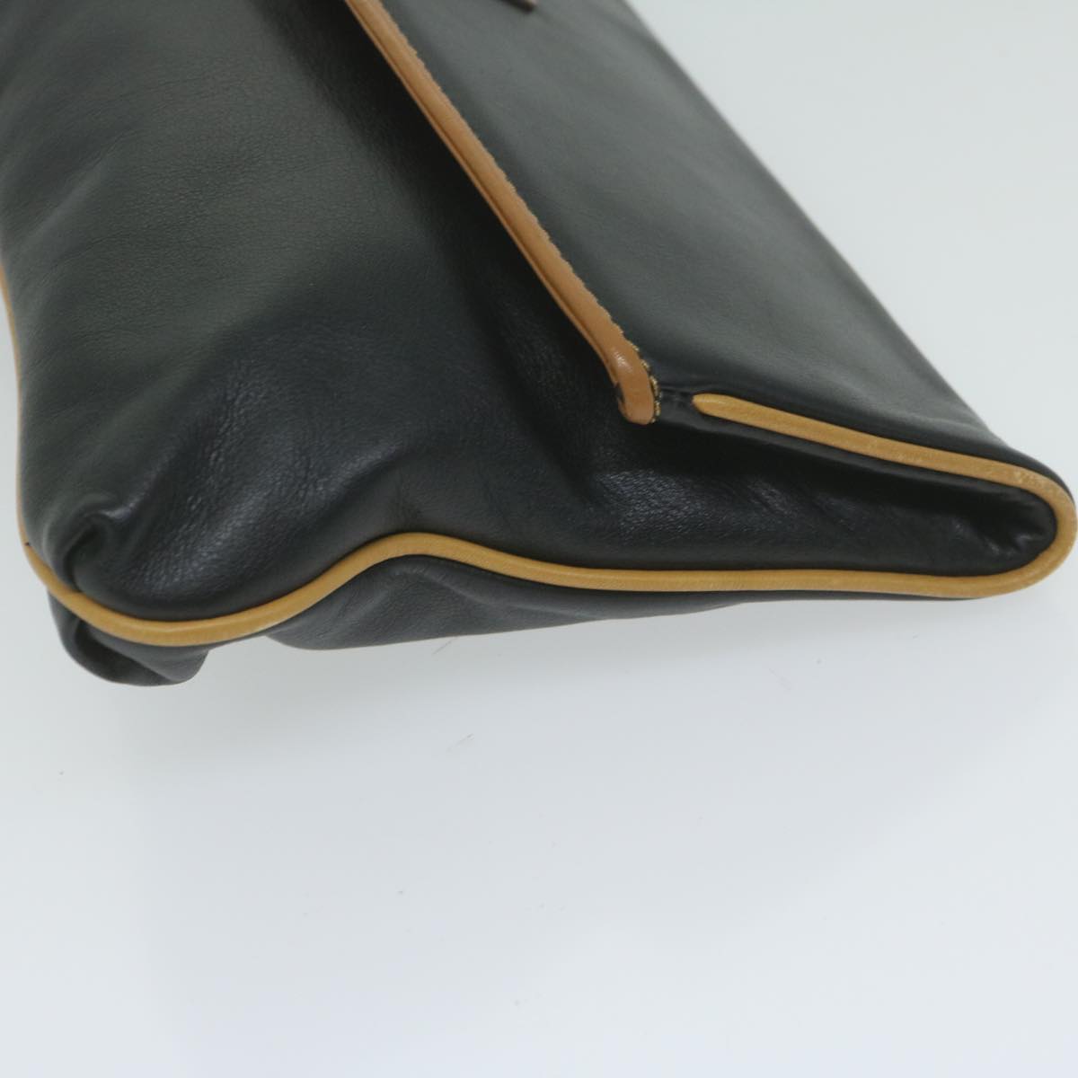 Luxury CELINE Clutch Bag Leather Black ep2747