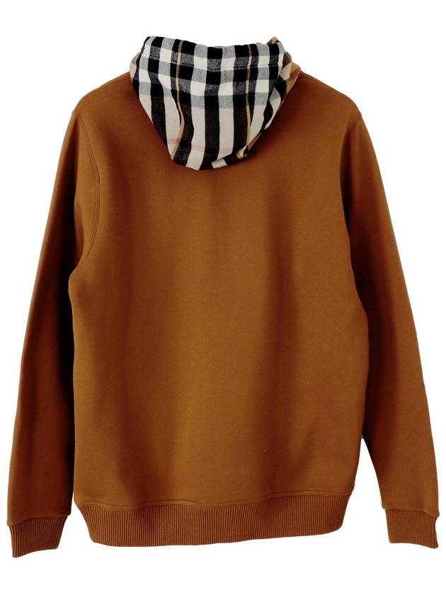 Luxury Burberry Vintage Check Hoodie Birch Brown