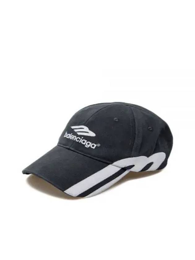 Luxury Balenciaga Trending 2025 3B Sports Icon Ball Cap Black