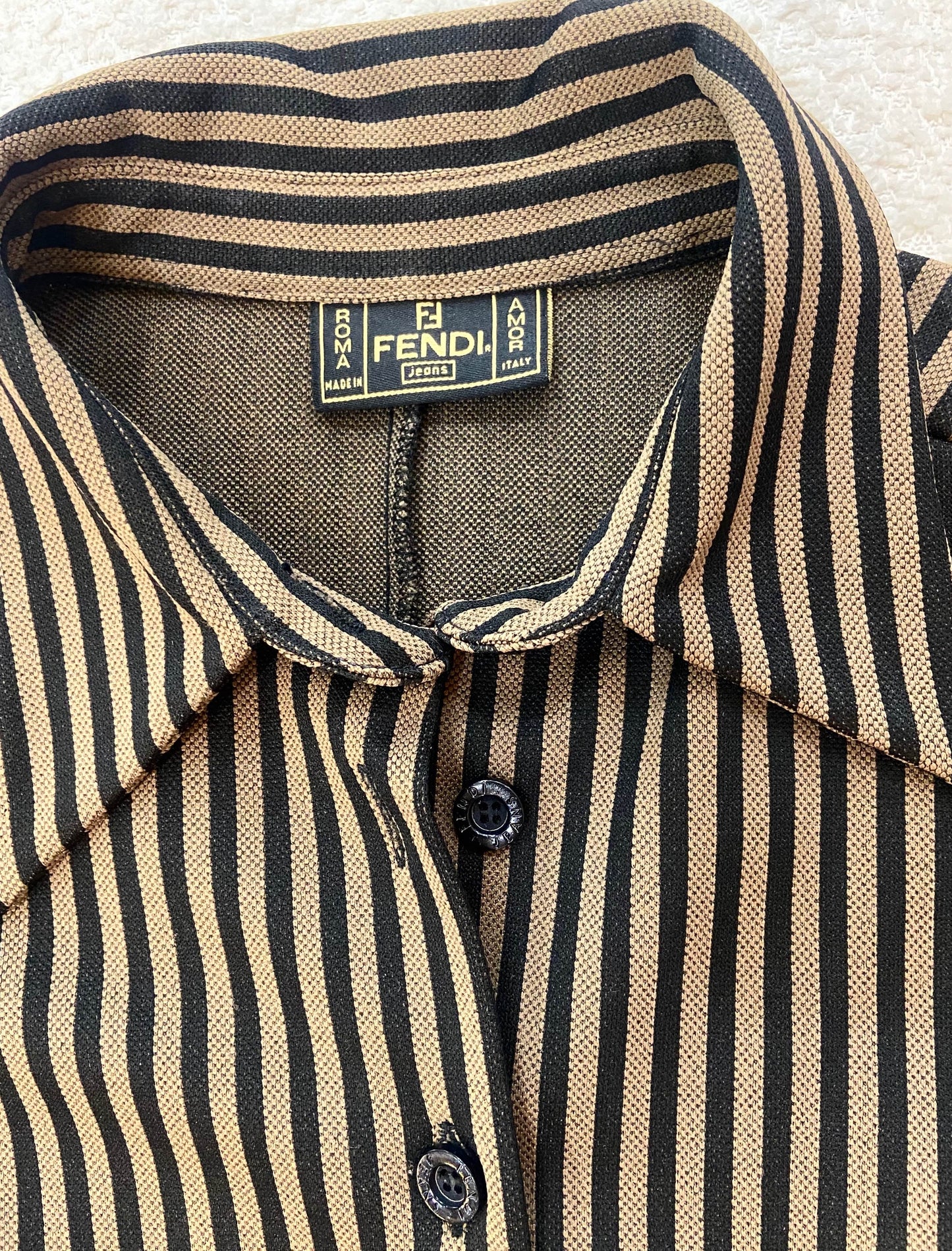 FENDI BUTTON DOWN BLOUSE