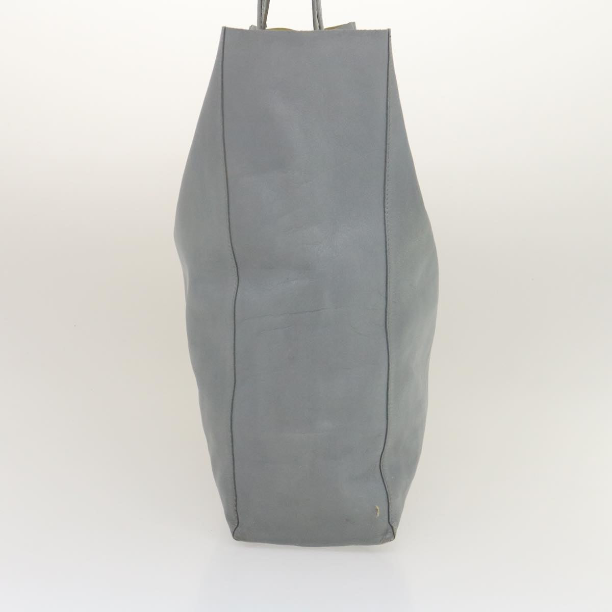 Luxury CELINE Tote Bag Leather Gray am2387g