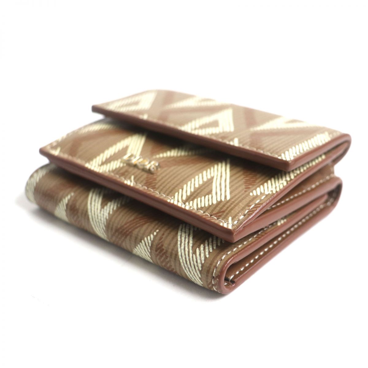 Dior HOMME Tri-fold wallet leather Brown type mens