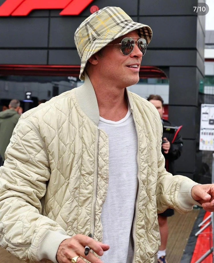 Luxury Burberry Classic Bucket Hat Beige