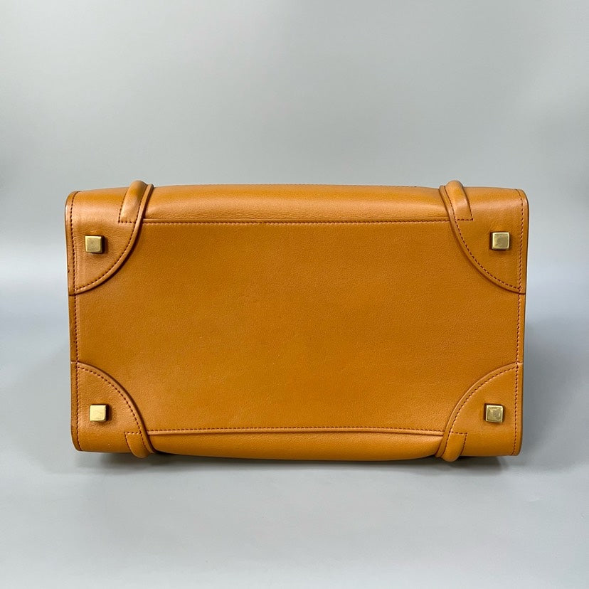 Luxury CELINE Luggage Bag Large Camel Tote