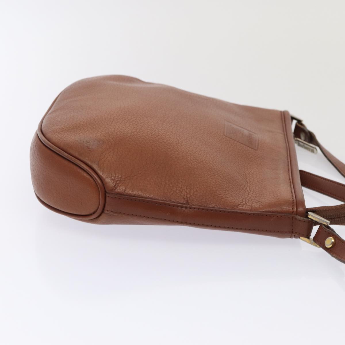 Luxury BurberrySs Shoulder Bag Leather 2Set Brown Auth ti1942