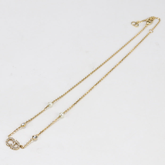 Dior N1033CDLCY_D301 Claire Die Lune Necklace metal/Ji Luconia gold Women