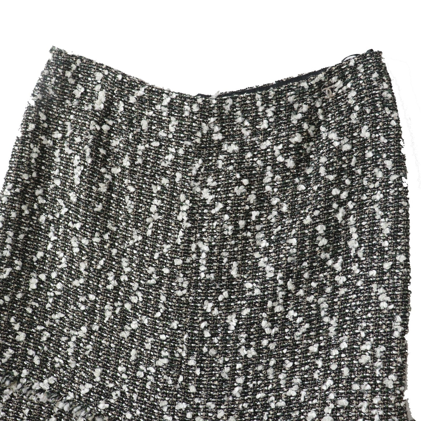 CHANEL Tweed skirt 04A P24139 Outer material: 46% rayon, Outer material: 27% nylon, Outer material: 27% wool, Lining: 100% silk Multi Women 38