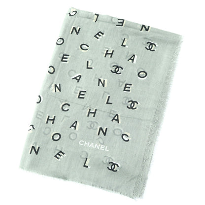 CHANEL Stall 21B Main: 80% cashmere, Main: 20% silk Gray type Women