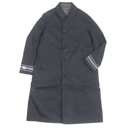 BURBERRY Stainless collar coat 8029656 Main: 100% nylon black mens 44