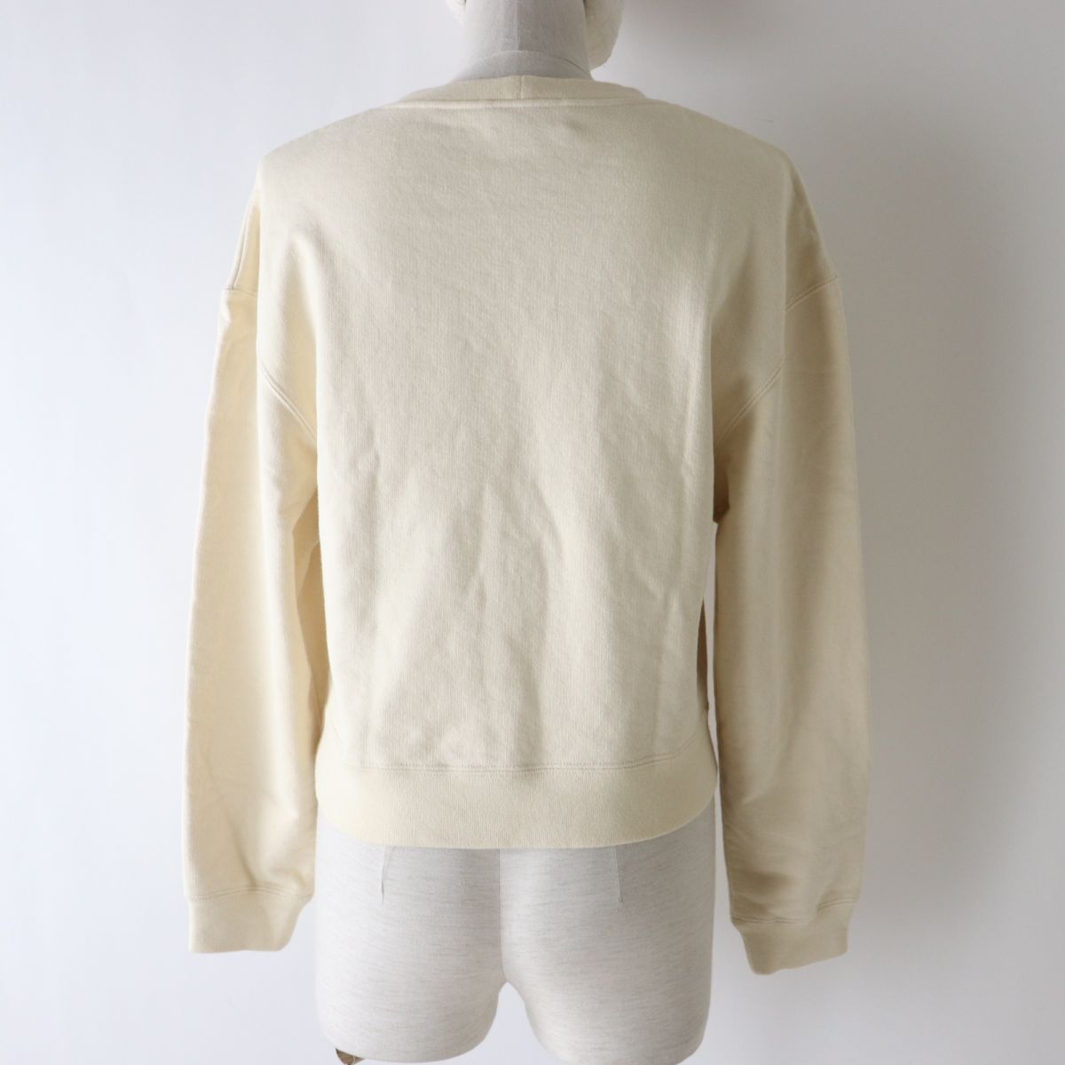 CHANEL sweat 20A P64788 Main: 100% cotton Ecru Women XS