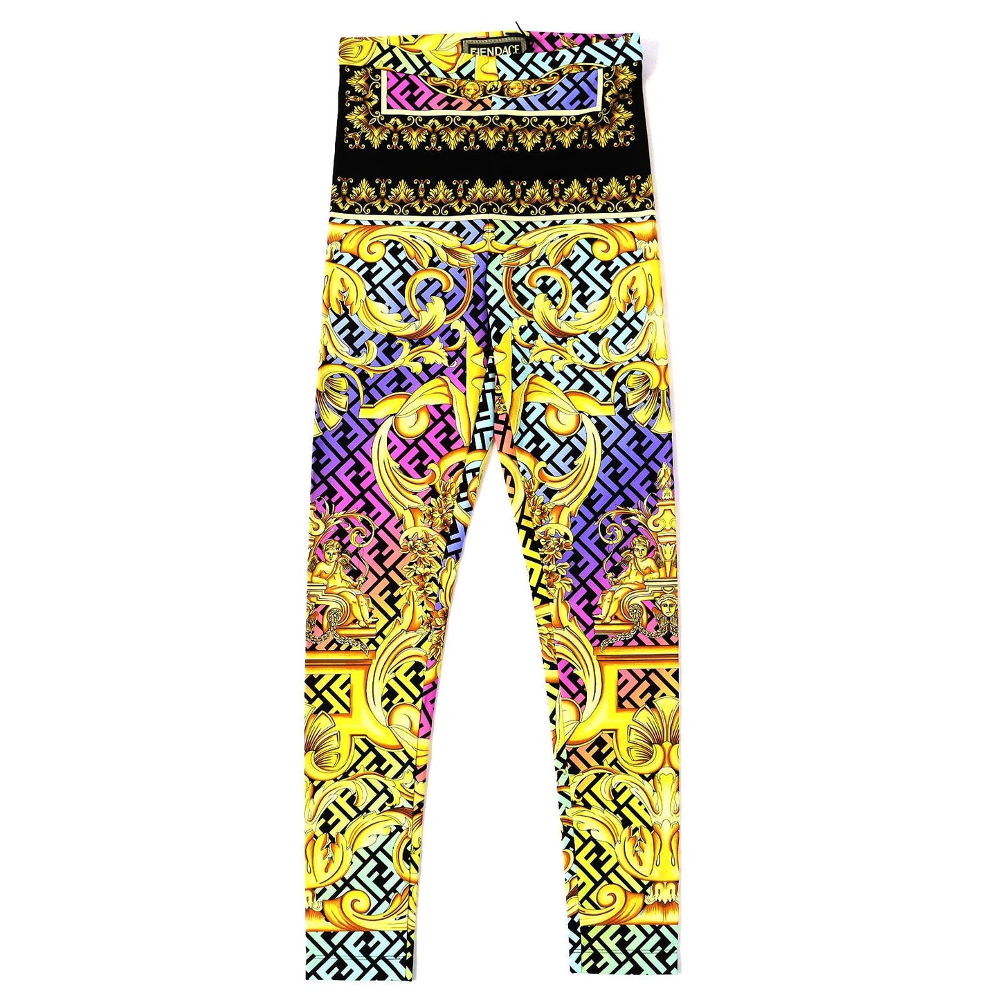 FENDI Other bottoms 1004962 Main: 84% nylon, 16% polyurethane multicolor Women 40