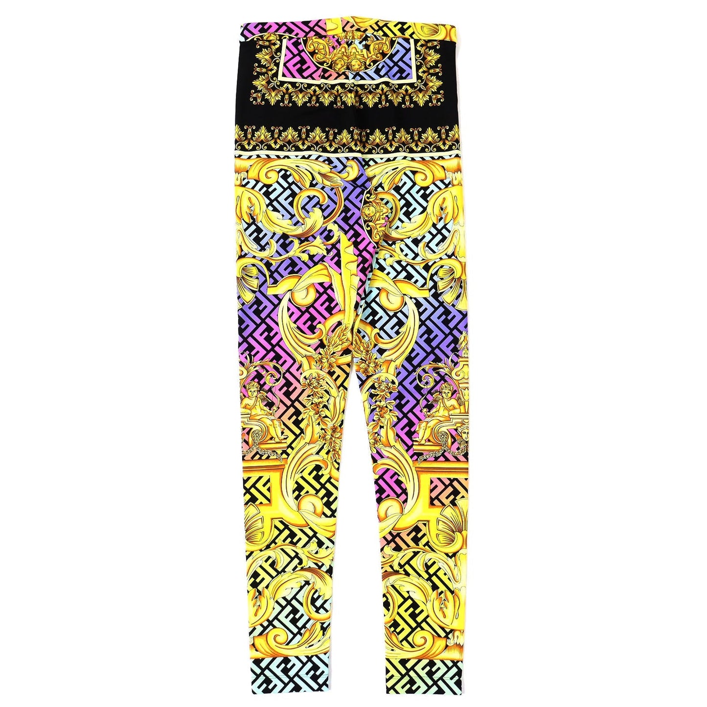 FENDI Other bottoms 1004962 Main: 84% nylon, 16% polyurethane multicolor Women 40