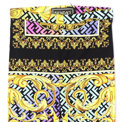 FENDI Other bottoms 1004962 Main: 84% nylon, 16% polyurethane multicolor Women 40