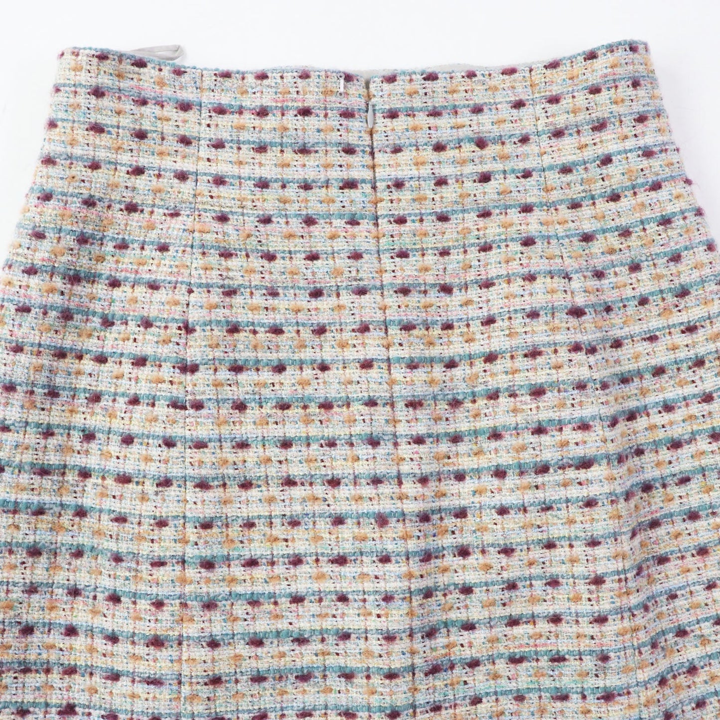 CHANEL Long skirt P59073 Outer: 51% wool, Outer: 18% rayon, Outer: 15% polyamide (nylon), Outer: 5% mohair, Outer: 5% alpaca, Outer: 4% polyester, 2% acrylic, Lining: 100% silk Multi Women 44