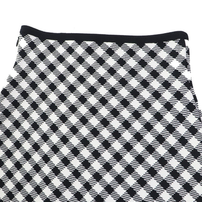 Christian Dior flare skirt 254J18AM514 Main: 84% rayon, 15% nylon, 1% polyurethane Black White Women 38