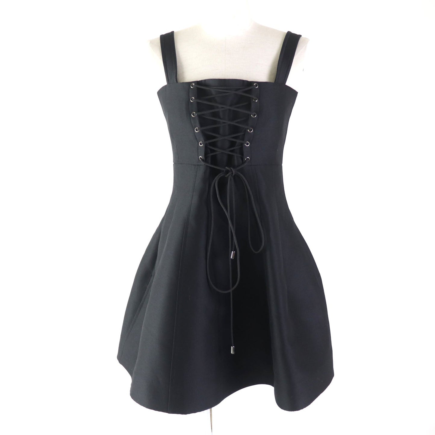 Christian Dior dress 251R35A1212 Outer: 80% wool, Outer: 20% silk, Lining: 100% silk black Women 40