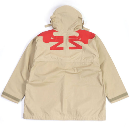 BURBERRY Blouson 8051865 Main: 59% cotton, Main: 41% nylon, Part: 100% leather beige mens M