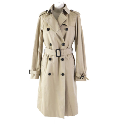 BURBERRY LONDON trench coat B1A83-100-51 Outer: 100% cotton, Lining: Cotton, Lining: Cupra, Accessories: Cowhide Lining: 100% wool Lining (separate fabric): 100% cupra beige Women 42